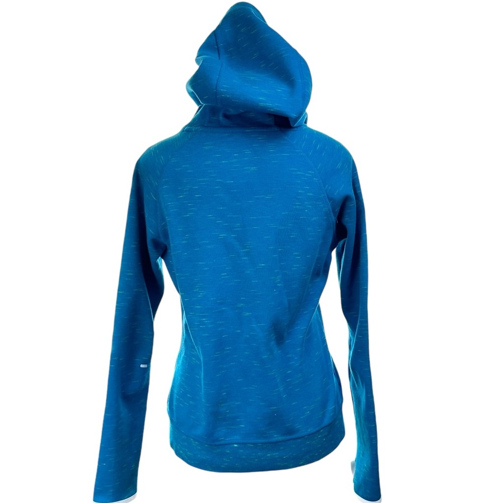 Nike Bright Blue Pullover Hoodie with White Accents - Picture 6 of 10